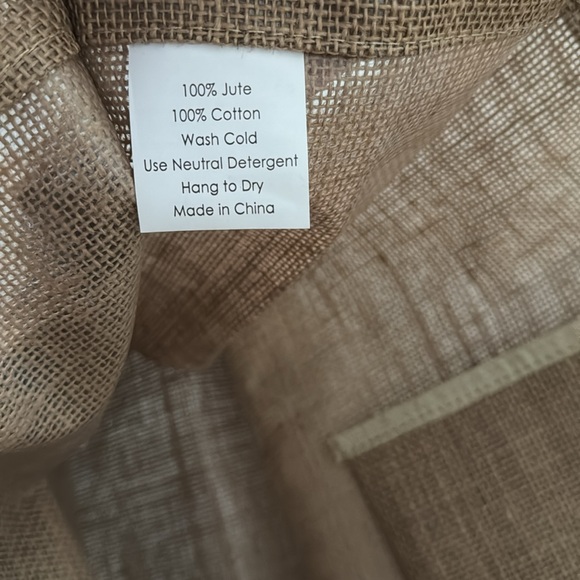 Monogrammed Jute Market Tote - Picture 7 of 7